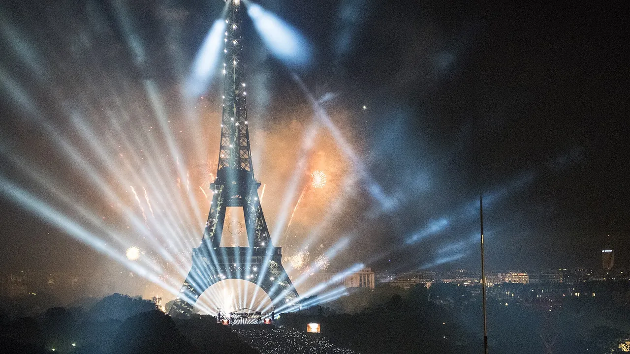 the Bastille Day parade and Eiffel Tower fireworks