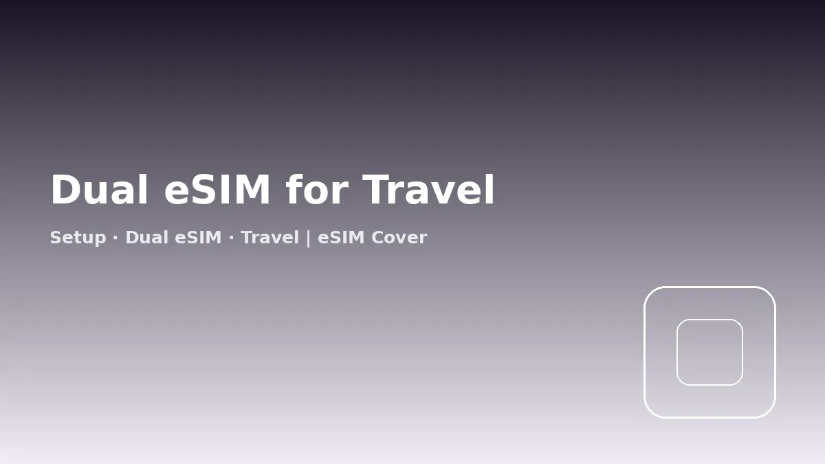 Traveler using iPhone 18 Pro Max abroad with travel eSIM active