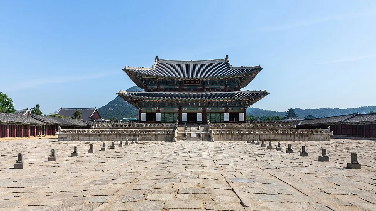 Geunjeongjeon throne hall at Gyeongbokgung Palace, Seoul