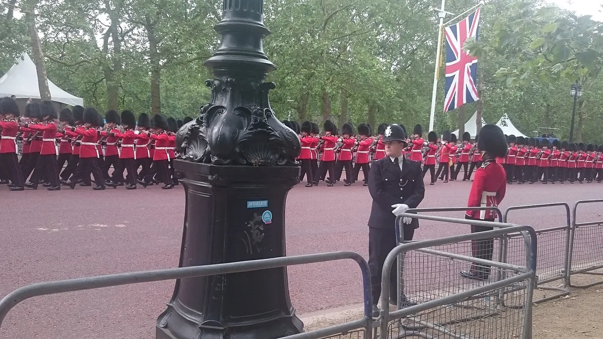 Coldstream Guards and their colour Troop 2016